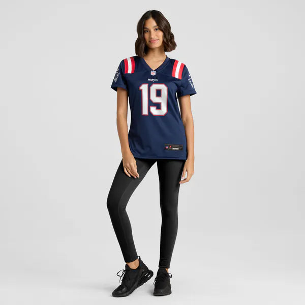 Kobee Minor New England Patriots Soccer Intl Women's Team Game Jersey - Navy