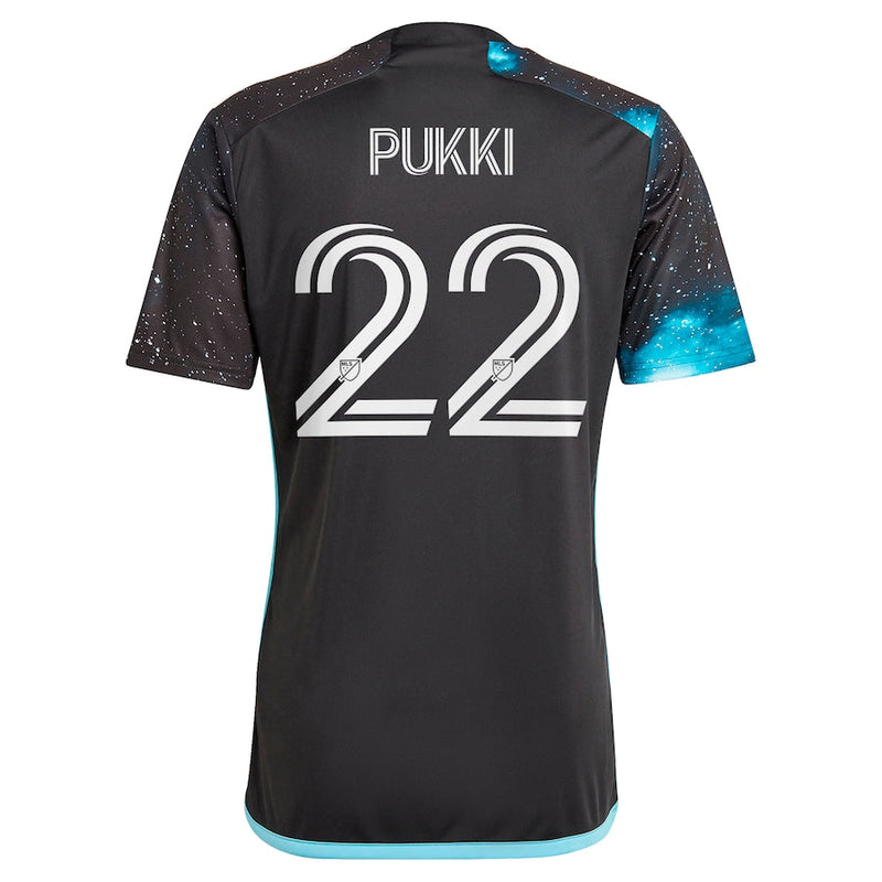 Teemu Pukki Minnesota United FC  2024 Starry Night  Player Jersey - Black