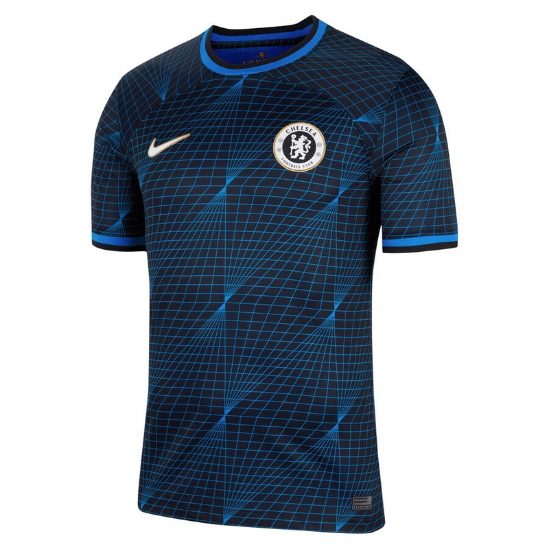 Moisés Caicedo Chelsea  2023/24 Away Stadium  Player Jersey - Navy