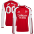 Soccer Intl Arsenal 2026/27 Home Replica Custom Long Sleeve Jersey Red