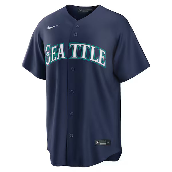 Seattle Mariners Soccer Intl Road Replica Jersey - Navy