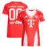 Soccer Intl Bayern Munich 2025/26 Home Replica Custom Jersey Red