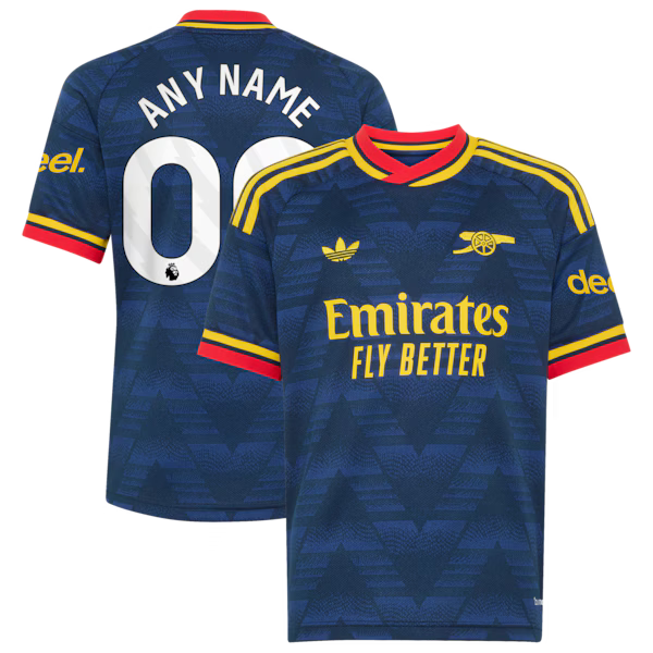 Arsenal Soccer Intl Youth 2026/27 Away Replica Custom Jersey - Navy