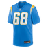 Josh Kaltenberger Los Angeles Chargers Soccer Intl Team Game Jersey - Powder Blue