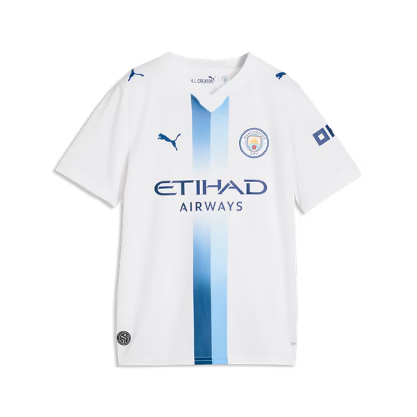 Manchester City Soccer Intl Youth 2026/27 Third Replica Jersey - White