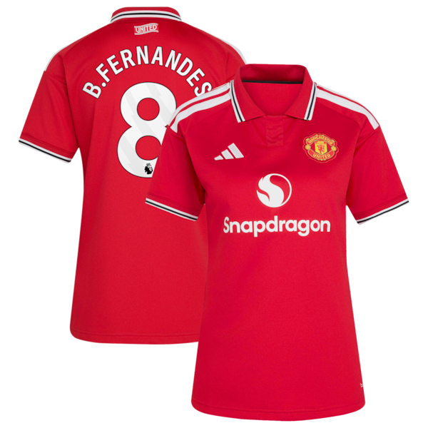 Soccer Intl Bruno Fernandes Manchester United 2026/27 Home Replica Jersey Red