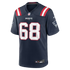 Dametrious Crownover New England Patriots Soccer Intl Team Game Jersey - Navy