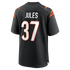 P.J. Jules Cincinnati Bengals Soccer Intl Game Player Jersey - Black