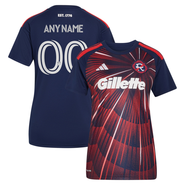 Adidas New England Revolution 2026 Independence Day Replica Custom Jersey Blue