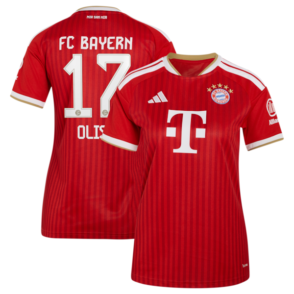 Soccer Intl Michael Olise Bayern Munich 2026/27 Home Replica Jersey Red