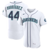 Julio Rodriguez Seattle Mariners Soccer Intl Home 50th Season Authentic Jersey - White