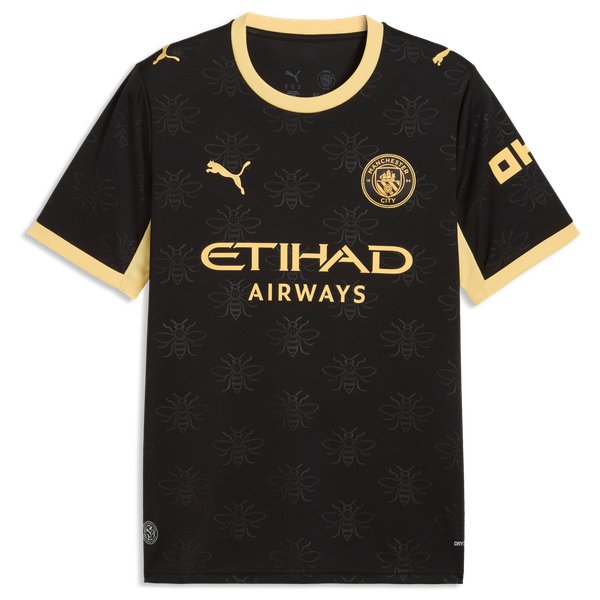Erling Haaland Manchester City Soccer Intl 2026/27 Away Replica Jersey - Black