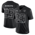 Brock Bowers Las Vegas Raiders Soccer Intl 2026 Salute to Service Stitched Limited Jersey - Black