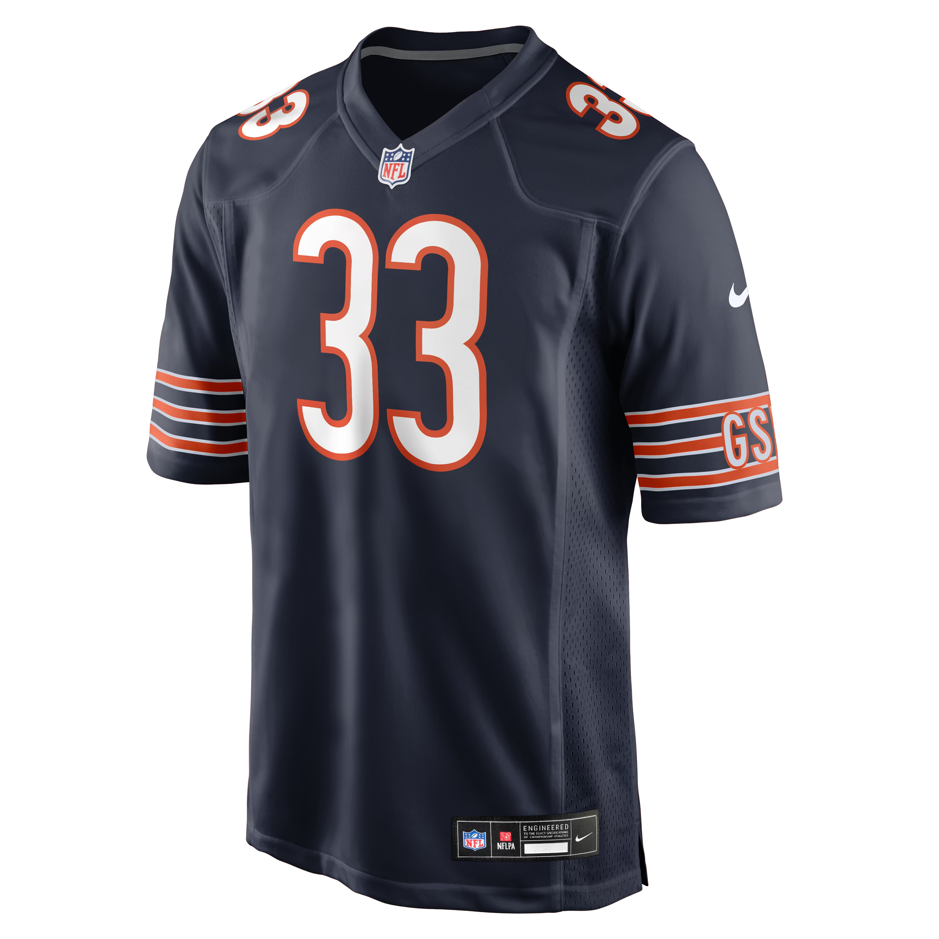Keidron Smith Chicago Bears Soccer Intl Team Game Jersey - Navy