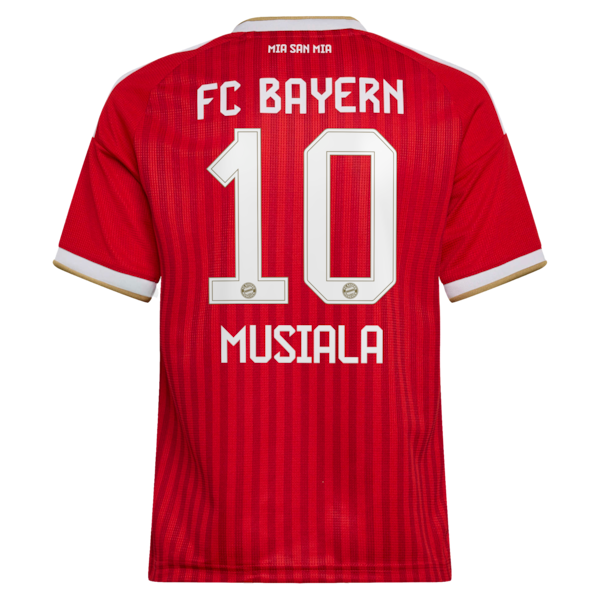 Soccer Intl Jamal Musiala Bayern Munich 2026/27 Home Replica Youth Jersey Red