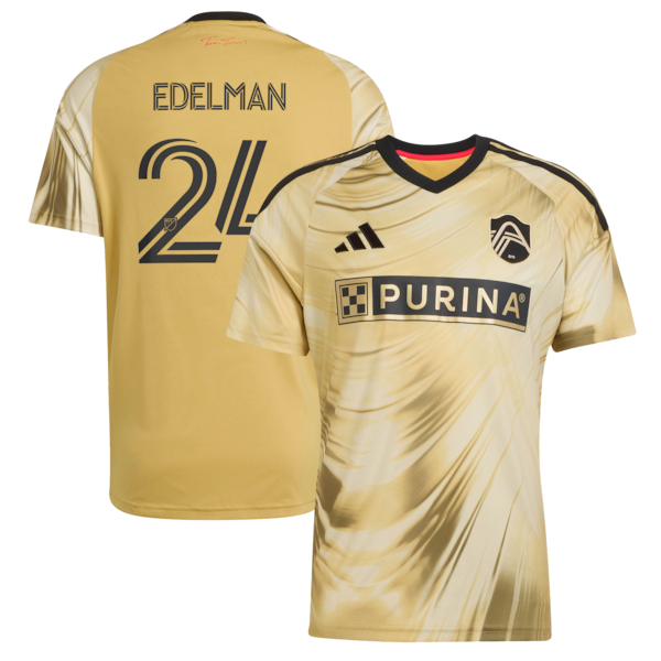 Soccer Intl Daniel Edelman St. Louis CITY SC 2026 The Tina Turner Kit Replica Jersey Yellow