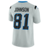 Calvin Johnson Detroit Lions Soccer Intl 2026 Rivalries Collection Stitched Limited Jersey - Silver