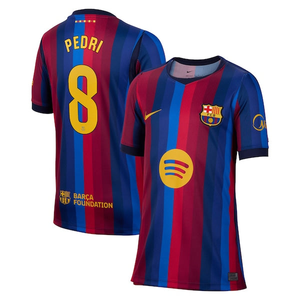 Soccer Intl Pedri Barcelona 2026/27 Home Stadium Replica Jersey Red