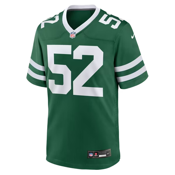 Kingsley Enagbare New York Jets Soccer Intl Team Game Jersey - Legacy Green