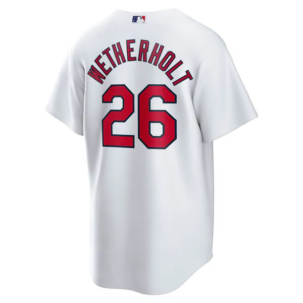 JJ Wetherholt St. Louis Cardinals Soccer Intl Home Replica Player Jersey - White