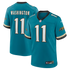Parker Washington Jacksonville Jaguars Soccer Intl Alternate Prowler Throwback Game Jersey - Teal