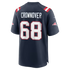 Dametrious Crownover New England Patriots Soccer Intl Team Game Jersey - Navy