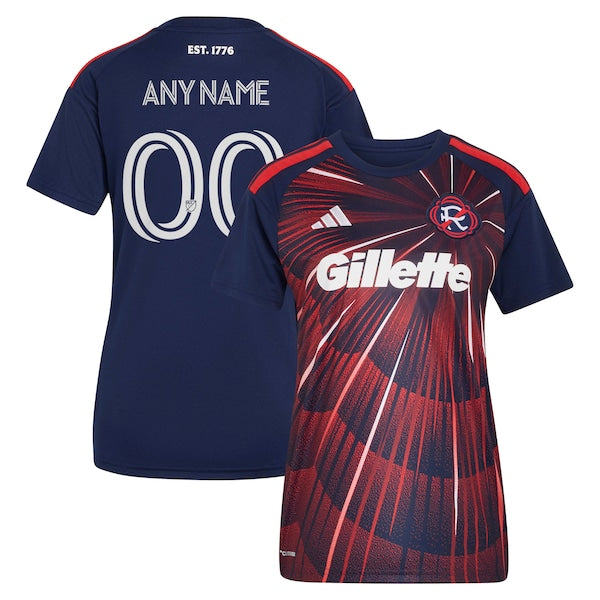 Adidas New England Revolution 2026 Independence Day Replica Custom Jersey Blue