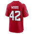 Josh Woods Atlanta Falcons Soccer Intl Team Game Jersey - Red