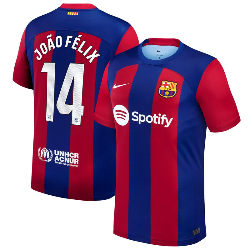 João Félix Barcelona  2023/24 Home Stadium  Player Jersey - Royal