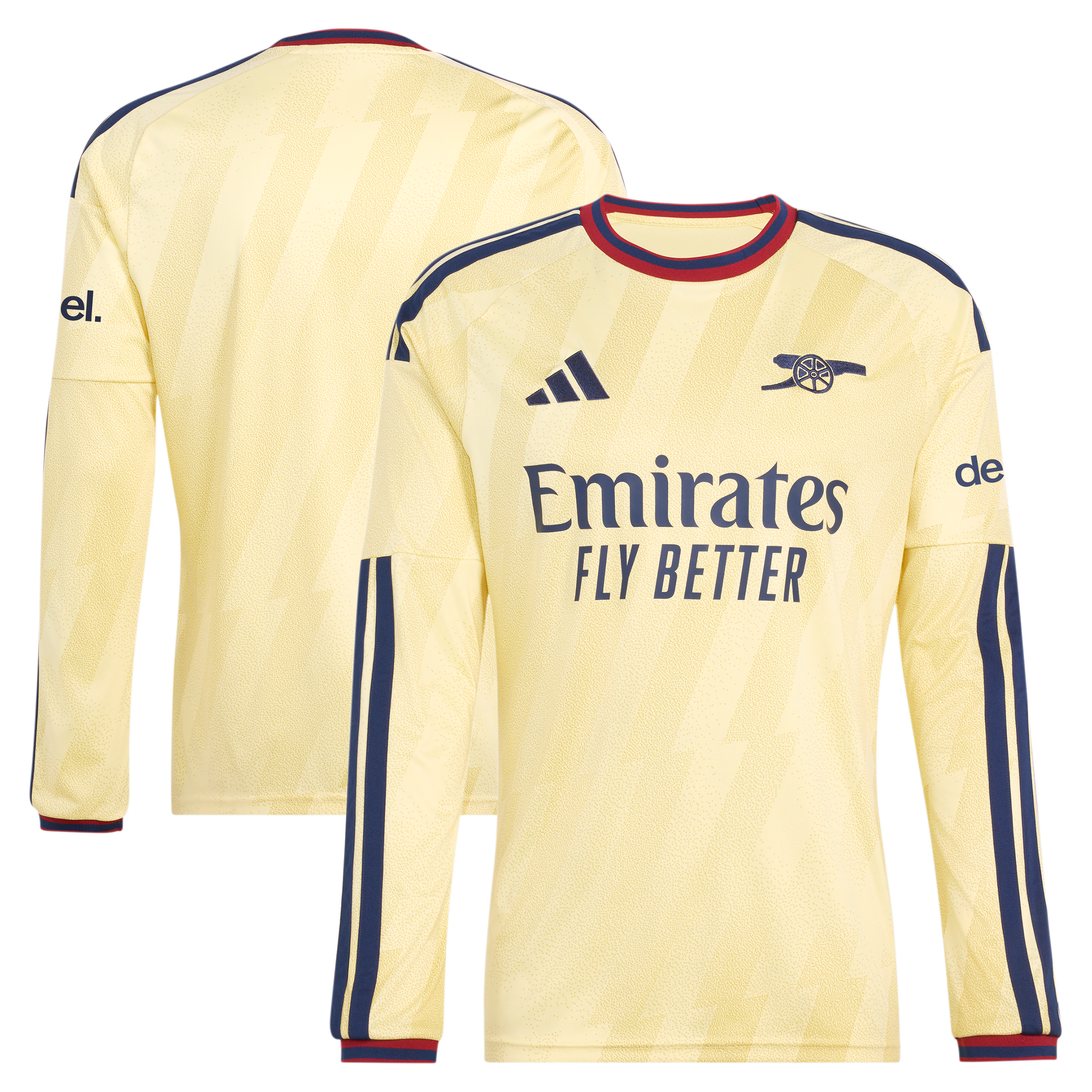 Arsenal Soccer Intl 2026/27 Third Replica Long Sleeve Jersey - Yellow