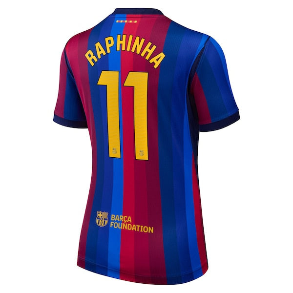 Soccer Intl Raphinha Barcelona 2026/27 Home Stadium Replica Jersey Red