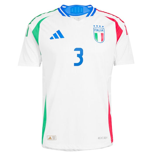 Italy Away  Shirt 2024 with DiMarco 3 printing