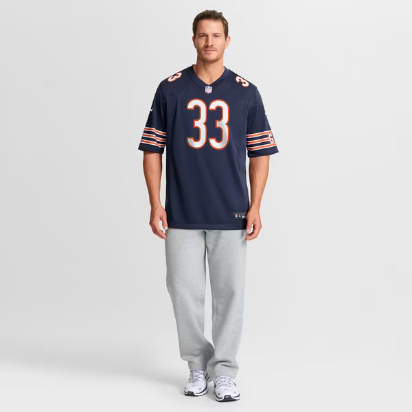 Keidron Smith Chicago Bears Soccer Intl Team Game Jersey - Navy
