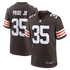 Toriano Pride Jr. Cleveland Browns Soccer Intl Team Game Jersey - Brown
