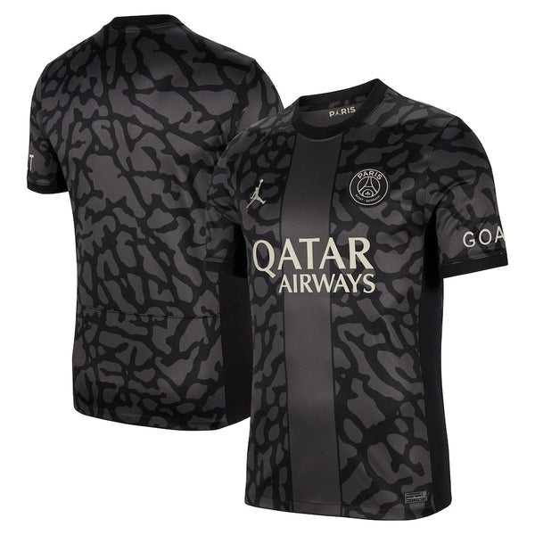 Paris Saint-Germain  Brand 2023/24 Third Stadium Jersey - Anthracite