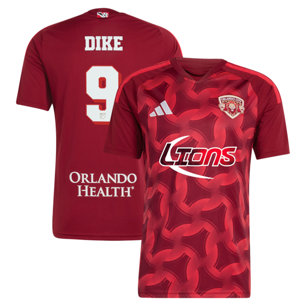 Daryl Dike Orlando City SC Soccer Intl 2026 Archive Replica Jersey - Red