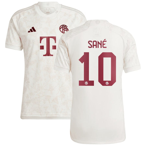 Leroy Sané Bayern Munich  2023/24 Third Jersey - White