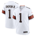 KC Concepcion Jr. Cleveland Browns Soccer Intl Game Jersey - White
