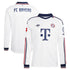 Bayern Munich Soccer Intl 2026/27 Away On-Field Authentic Long Sleeve Patch Jersey - White