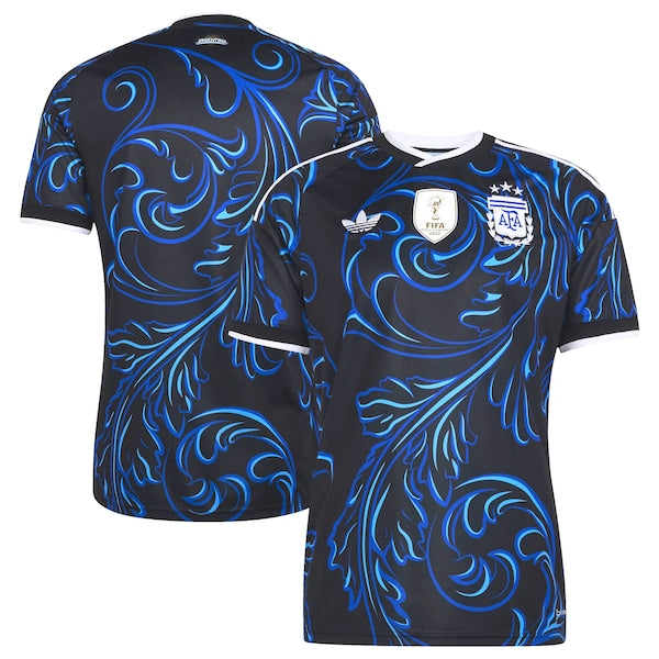 Soccer Intl Argentina National Team 2026 Away Replica Jersey Black