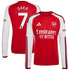 Bukayo Saka Arsenal Soccer Intl 2026/27 Home Replica Long Sleeve Jersey - Red