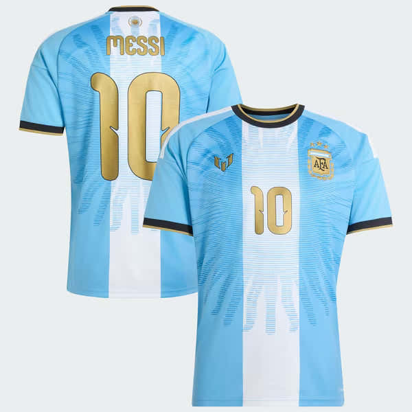 Lionel Messi Argentina National Team Soccer Intl AFA x Messi Replica Jersey - Light Blue