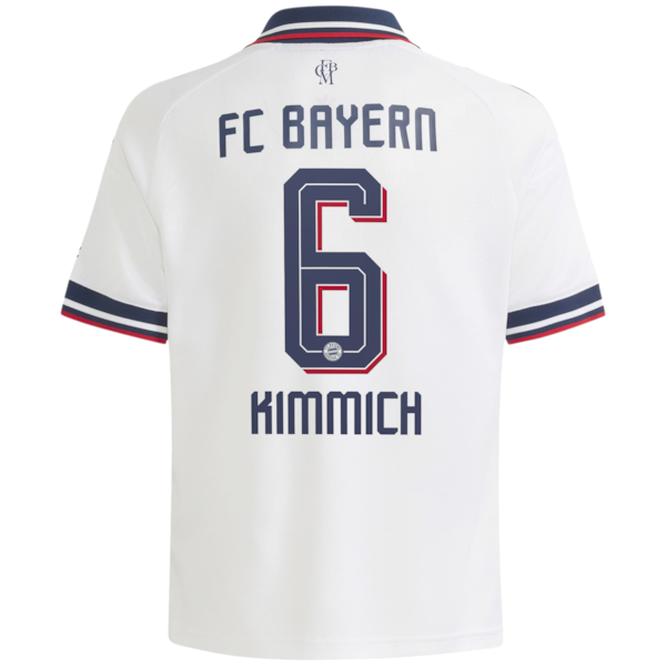Joshua Kimmich Bayern Munich Soccer Intl Youth 2026/27 Away Replica Jersey - White