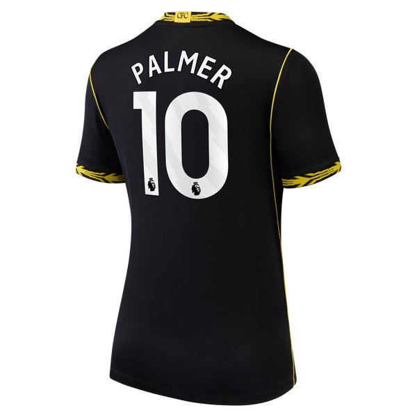 Cole Palmer Chelsea Soccer Intl Women's 2026/27 Away Stadium Replica Jersey - Black