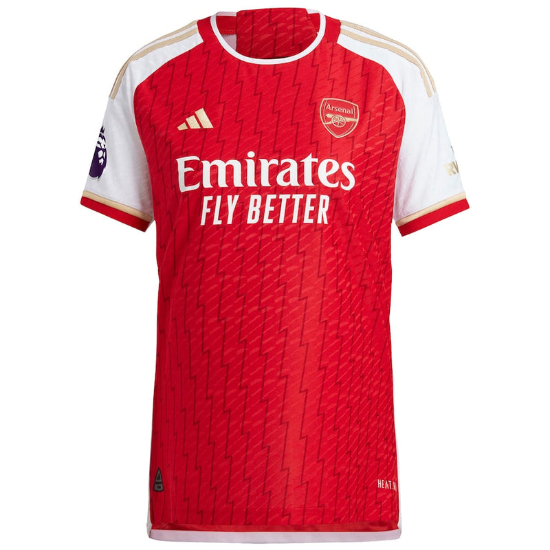 Martin Odegaard Arsenal  2023/24 Home Player Jersey - Red