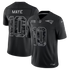 Drake Maye New England Patriots Soccer Intl 2026 Salute to Service Stitched Limited Jersey - Black