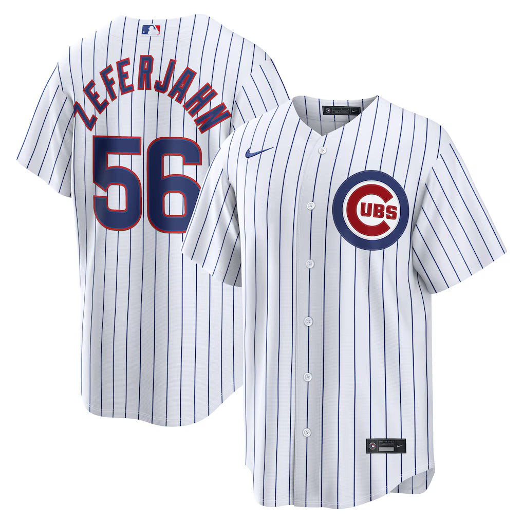 Ryan Zeferjahn Chicago Cubs Soccer Intl Home Replica Jersey - White