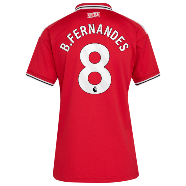 Soccer Intl Bruno Fernandes Manchester United 2026/27 Home Replica Jersey Red