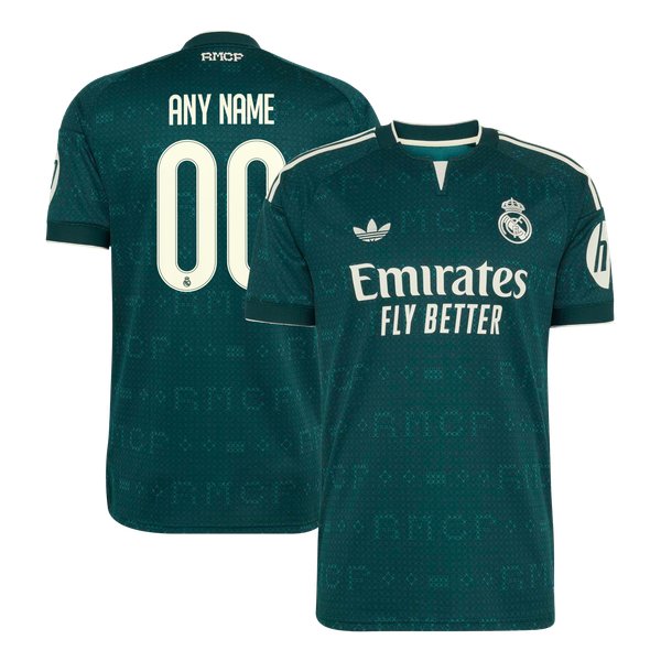 Real Madrid Soccer Intl 2026/27 Away Replica Custom Jersey - Green