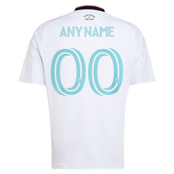 Inter Miami CF Soccer Intl 2026 Third Replica Custom Jersey - White